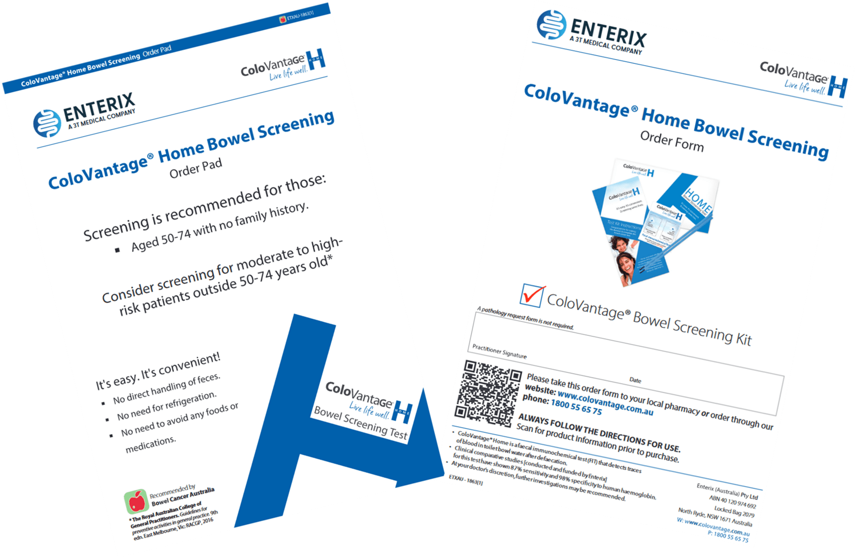 ColoVantage Home Order Pad (for Doctors)