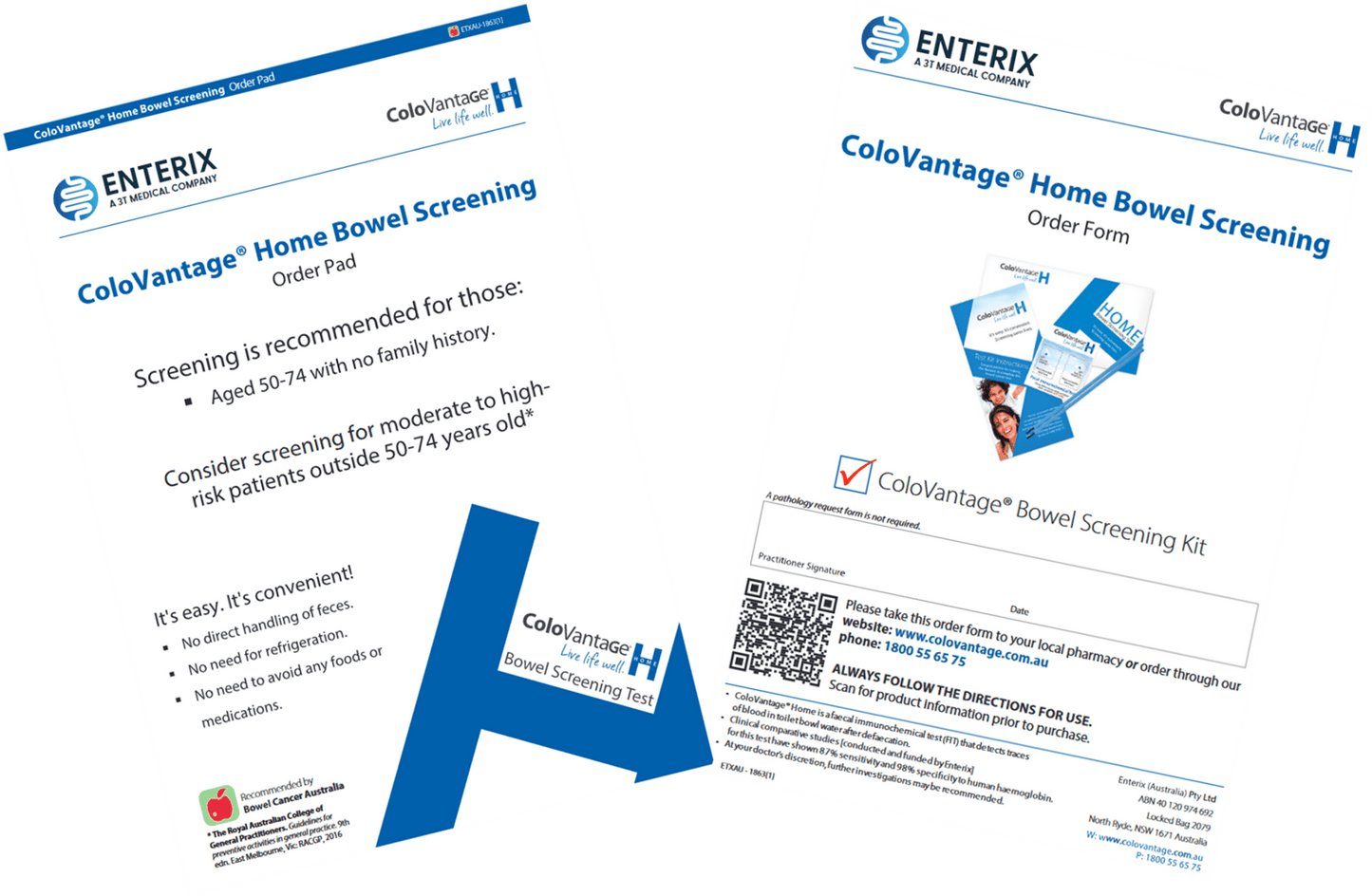 ColoVantage Home Order Pad (for Doctors)